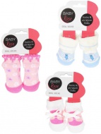 Baby Rose Ponoky pro panenku miminko (40-45cm) 1 pr 6 druh - zvtit obrzek