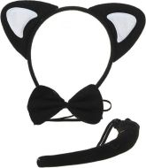 Ko�ka set �elenka, ocas, mot�lek - KARNEVALOV� DOPLN�K