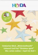 Blok barevnch karton 10 list A4 300g vnoce