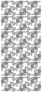 Kontury 10x23 - 3D rohy zvoneky stbrn