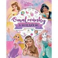 Omalovnky s tetovnm Disney Princezny