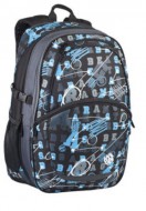 koln batoh MADISON 06 C BLACK/BLUE - zvtit obrzek