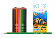 Pastelky OCEANIC trojhrann, devit, jdro 3mm (12 barev) - zvtit obrzek