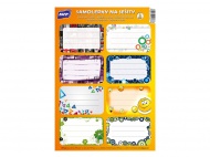 Samolepky na seity 8ks - oranov