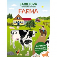 Sametov samolepkov knka Farma sam - zvtit obrzek