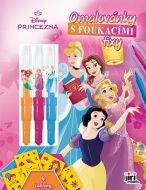Omalov�nky s foukac�mi fixy Disney Princezny - zv�t�it obr�zek