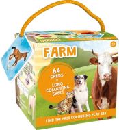 Pexeso na cesty s omalovnkami Farma - zvtit obrzek