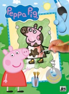 Omalovnky maluj vodou Prastko Peppa - zvtit obrzek