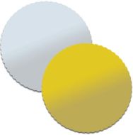 Podloka pod dort &#8960; 30cm zlat, stbrn - zvtit obrzek