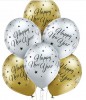 Nafukovac� bal�nky 6ks Happy New Year