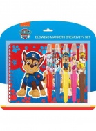 Tlapkov patrola - Set s foukacmi fixy a notesem - zvtit obrzek