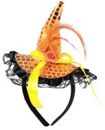 �elenka s �arod�jnick�m mini klobou�kem