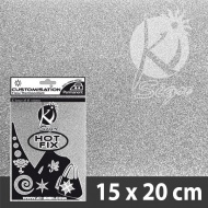 Zaehlovac folie, glitrov, ARGENT, stbrn - zvtit obrzek