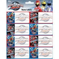 Samolepc jmenovky - DISNEY POWER RANGERS RPM  - zvtit obrzek