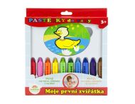Pastelky do vany Moje prvn� zv���tka 10 ks s houbi�kou