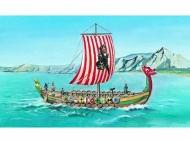 Model Viking Vikingsk lo DRAKKAR 1:60   - zvtit obrzek