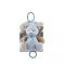  Medv�d ply� 18cm z�v�s na post�lku/ko��rek nat. h