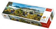 Puzzle jezero Schliersee panoramic 1000 dlk - zvtit obrzek