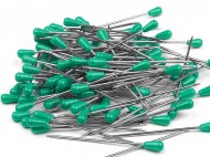 pendlky dlka 60 mm alounick zelen smaragdov, 100 ks - zvtit obrzek
