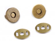 Magnetick zapnn 10 mm 2 staromosaz, 5 sada - zvtit obrzek