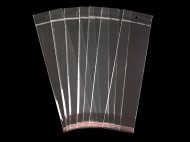 PP sek s lepic klopou a zvsem 7x22 cm transparent, 20000 ks - zvtit obrzek