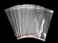 PP sek s lepic klopou a zvsem 15x25,5 cm transparent, 100 ks - zvtit obrzek