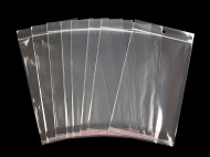 PP sek s lepic klopou a zvsem 17x25,5 - 26 cm 17x25,5cm transparent, 100 ks - zvtit obrzek