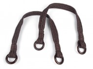 Propltan ucha na taky dlka 54 cm s krouky - 1 hnd tmav, 20 ks