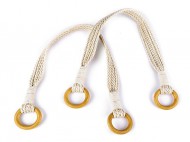 Propltan ucha na taky dlka 54 cm s krouky - 3 hnd prodn, 2 ks