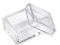 Plastov dza mini 2,5x2,5x1,5 cm tverec