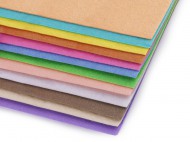 L�tkov� dekorativn� pls� / filc 20x30 cm 4 mix pastelov�, 12 ks - zv�t�it obr�zek