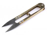 Nky cvakaky dlka 10 cm - zlat sv., 12 ks