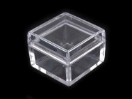 Plastov dza mini 2,5x2,5x1,5 cm tverec
