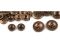 Knoflk plastov velikost 24, 28, 40