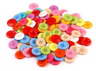Knoflk barevn mix velikost 34 mix barev, 100 ks - zvtit obrzek
