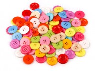 Knoflk barevn mix velikost 40 mix, 200 ks - zvtit obrzek