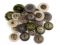 Knoflk s mosaznm stedem velikost 44, 54