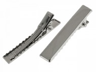 Sponky do vlas ploch se zoubky dlka 40 mm 3 platina, 5 ks - zvtit obrzek