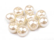 Sklenn voskov perly 10 mm 02B krmov nejsvt., 50 g - zvtit obrzek