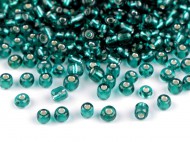Rokajl 6/0 - 4 mm s pr�tahem 51A zelenomodr� tm., 50 g - zv�t�it obr�zek