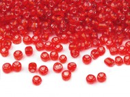 Rokajl 8/0 - 3 mm s pr�tahem 25 �erven�, 450 g - zv�t�it obr�zek