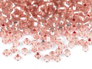Rokajl 8/0 - 3 mm s pr�tahem 39A pudrovo-lososov�, 50 g - zv�t�it obr�zek