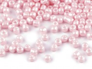 Rokajl 12/0 - 2 mm nepr�hledn� 806A r��ov� lasturov� perle�, 50 g - zv�t�it obr�zek