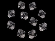 Plastov korlky cnovky / slunko 8x8 mm