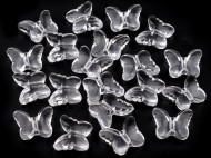 Plastov korlky motl 15x18 mm 1 transparent, 20 ks - zvtit obrzek