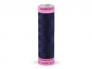 Polyesterov nit nvin 100 m Aspo Amann - 0016 Mood Indigo, 5 ks