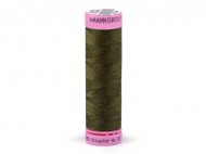 Polyesterov nit nvin 100 m Aspo Amann - 0660 Olive Night, 5 ks