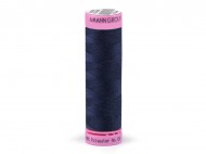 Polyesterov nit nvin 100 m Aspo Amann - 0825 Patriot Blue, 5 ks