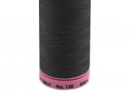 Polyesterov nit nvin 500 m Aspo Amann - 0348 Pewter, 5 ks