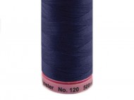 Polyesterov nit nvin 500 m Aspo Amann - 0827 Total Eclipse, 5 ks